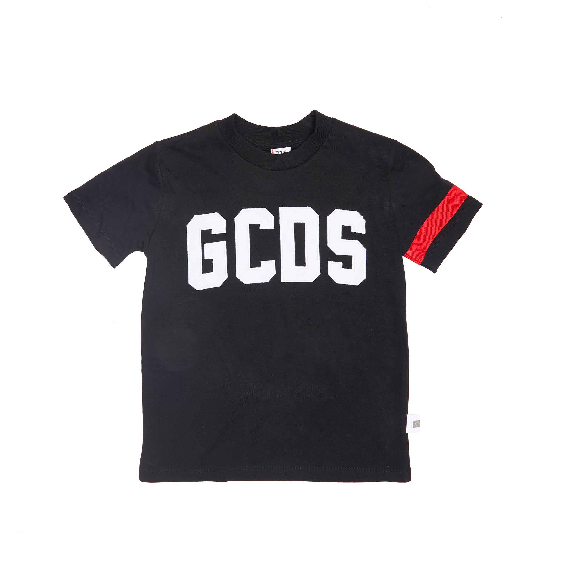 Boys & Girls Black Jersey Logo T-shirt