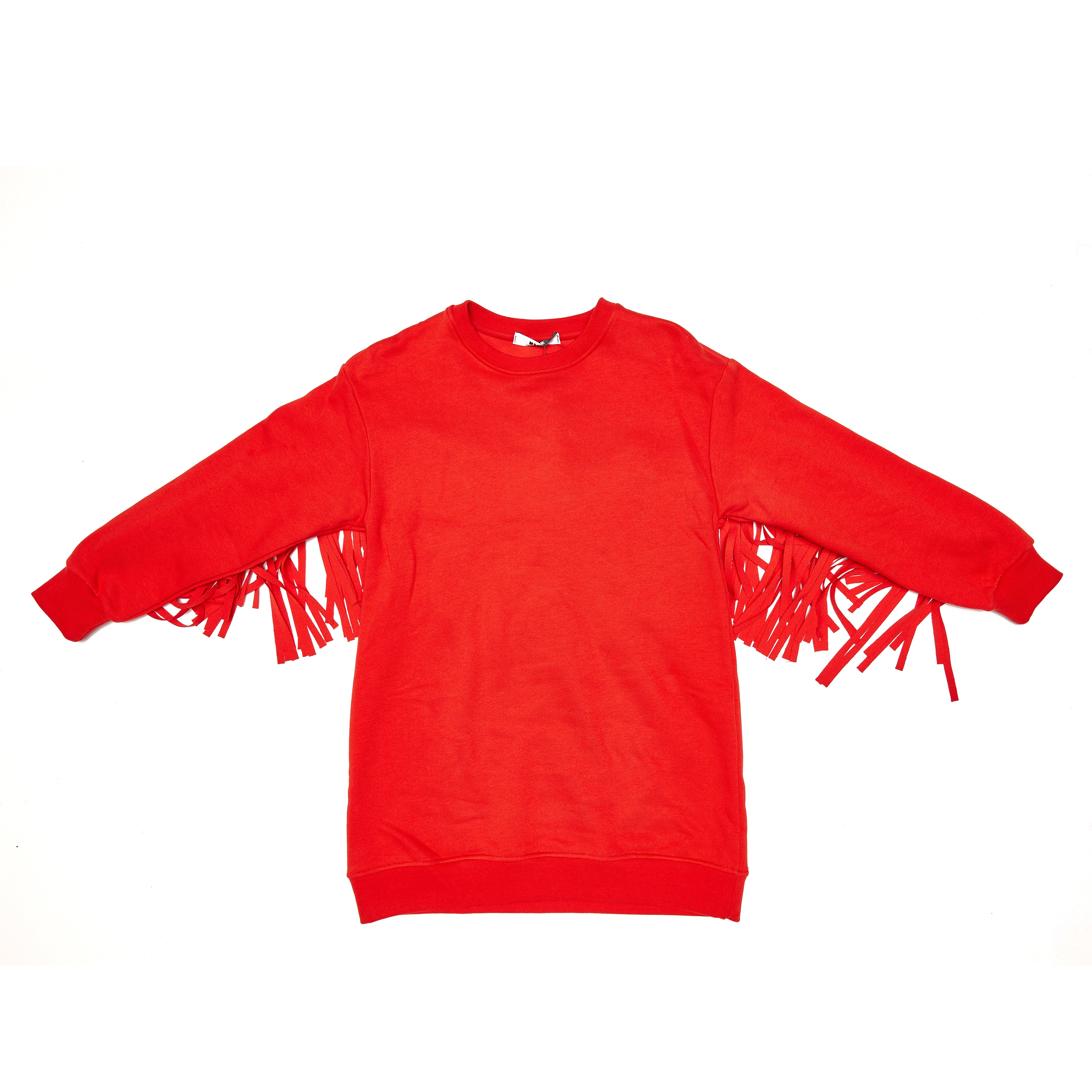 Girls Red Cotton Dress