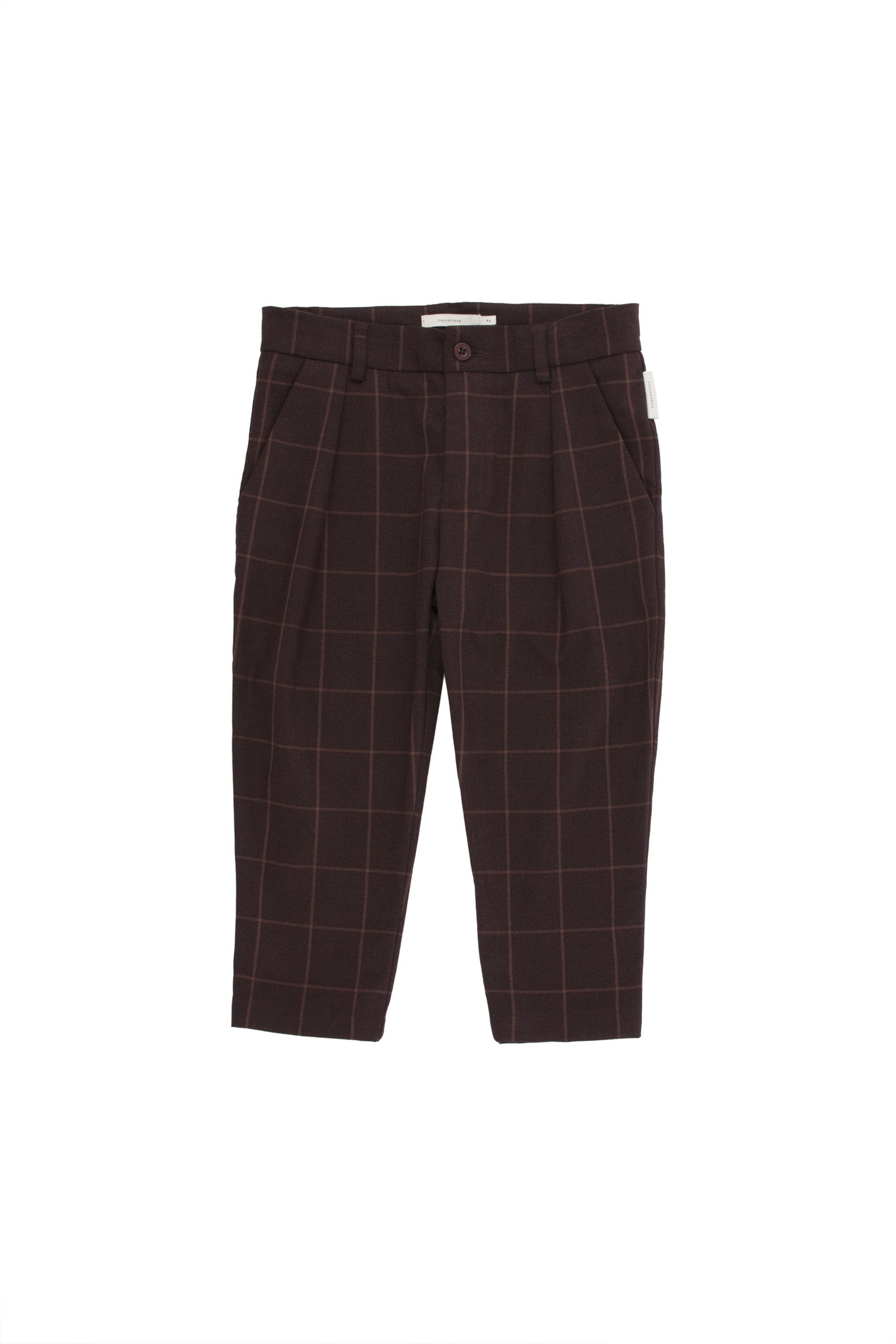 Girls & Boys Plum Trousers