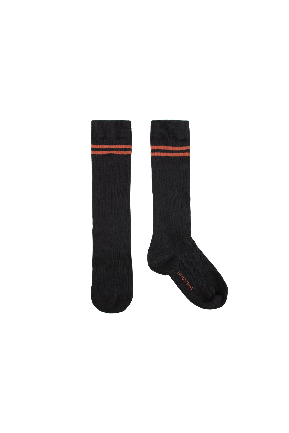 Boys & Girls Black Stripes High Socks