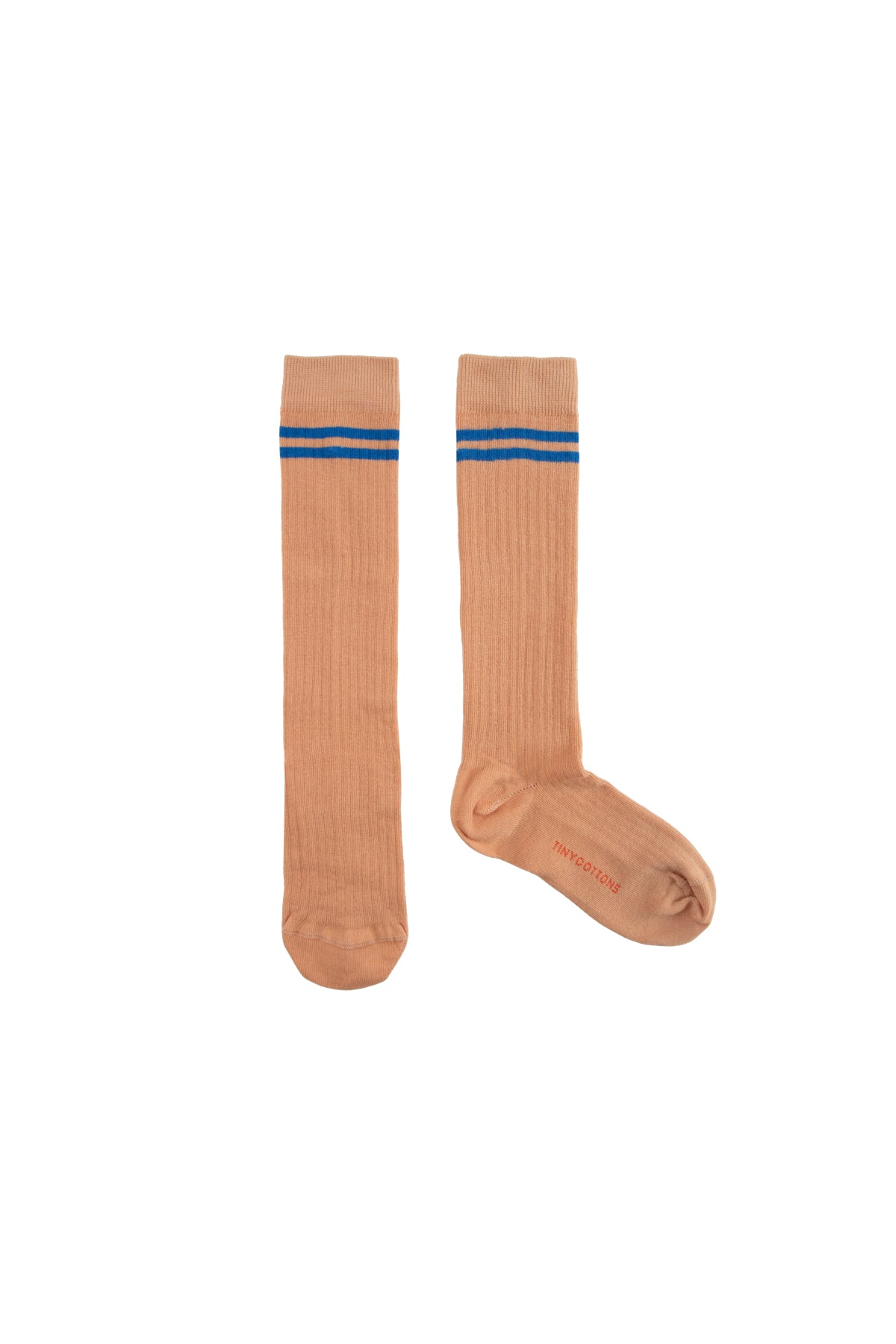 Boys & Girls Tan Stripes High Socks