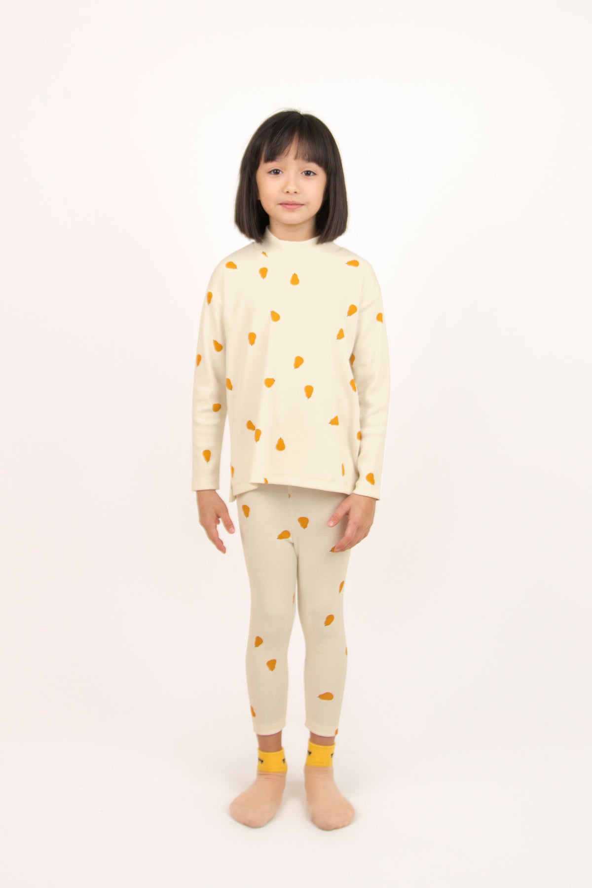 Boys & Girls Honey Pears Mockneck T-Shirt