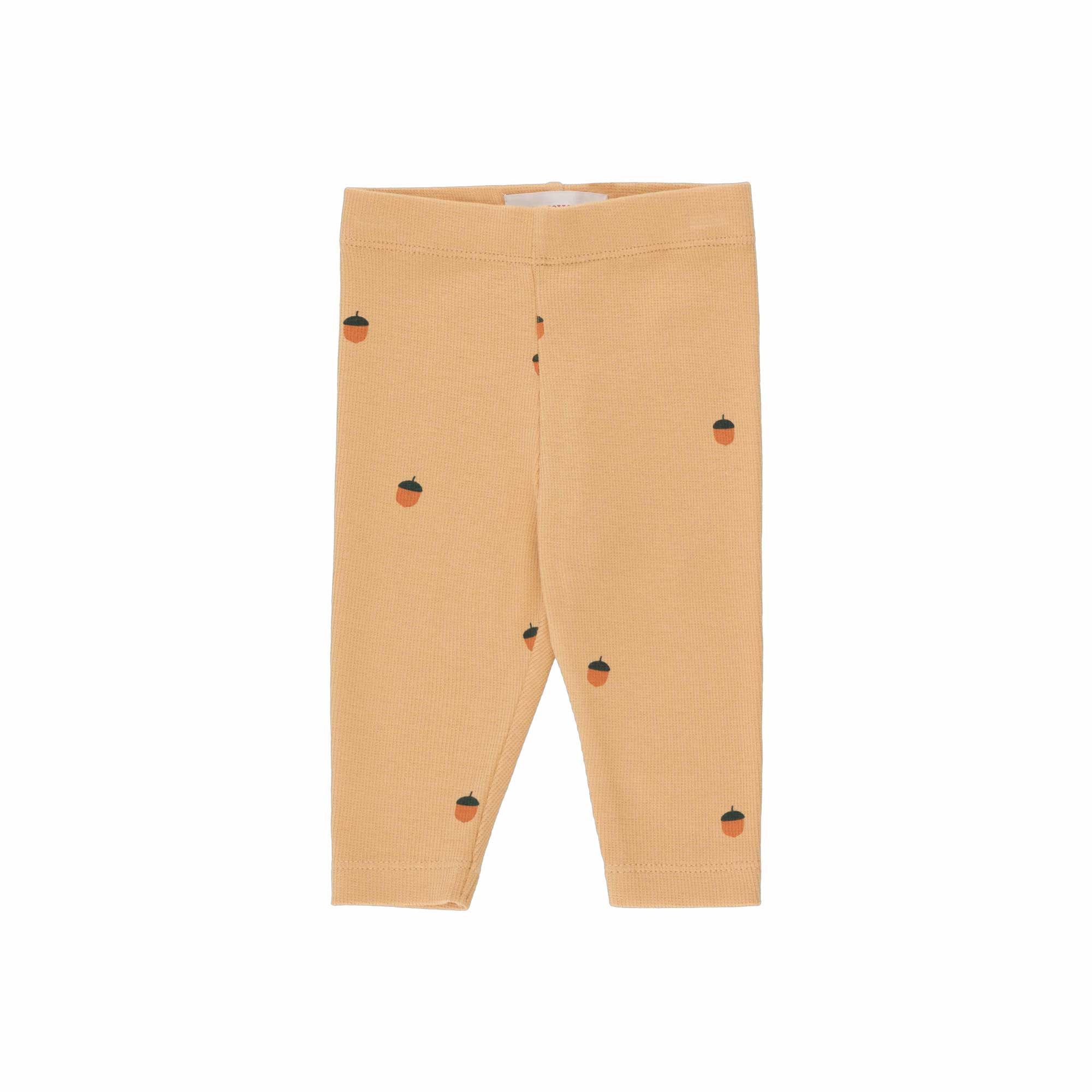 Baby Boys & Girls Beige Cotton Leggings