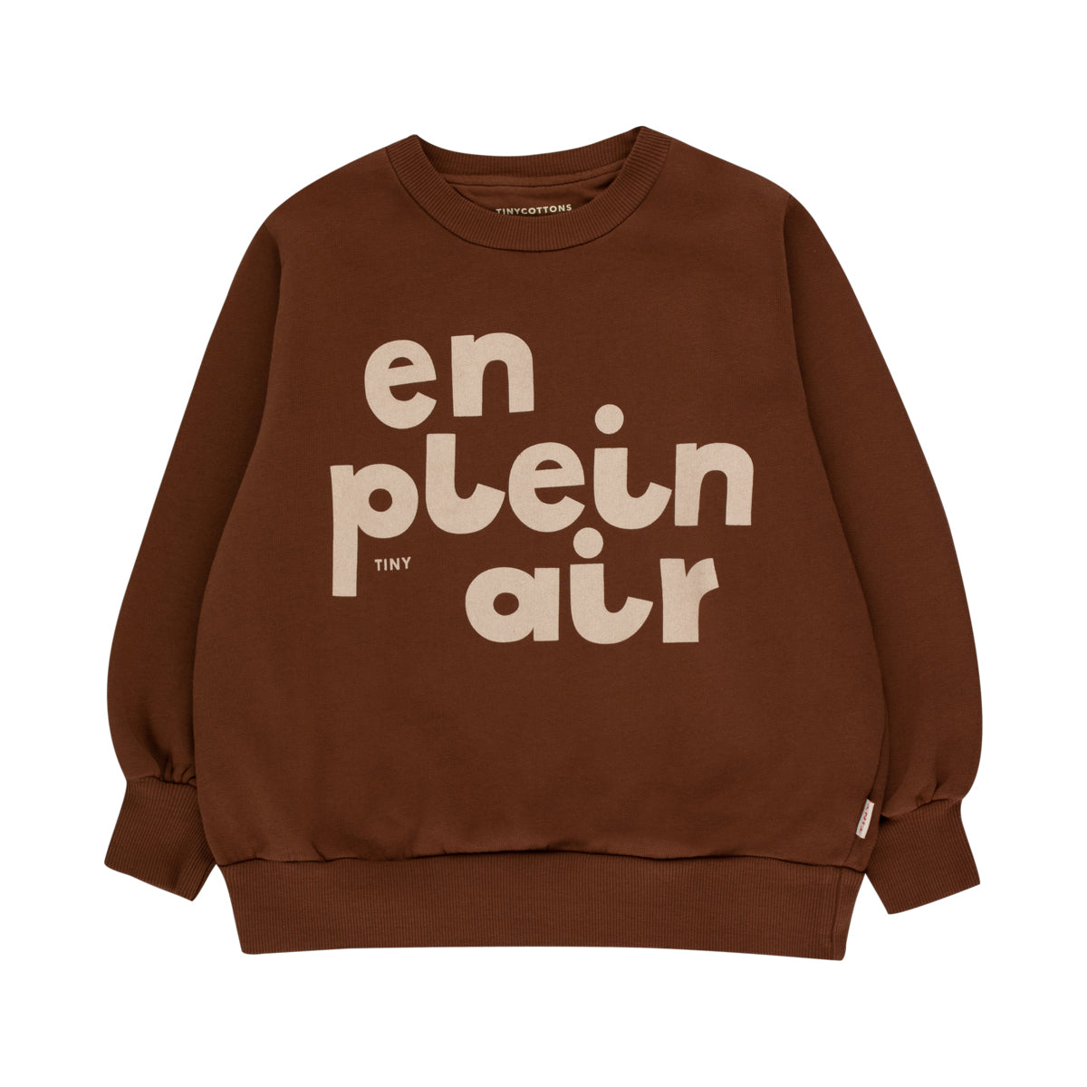 Boys & Girls Chocolate Logo Cotton Sweatshirt