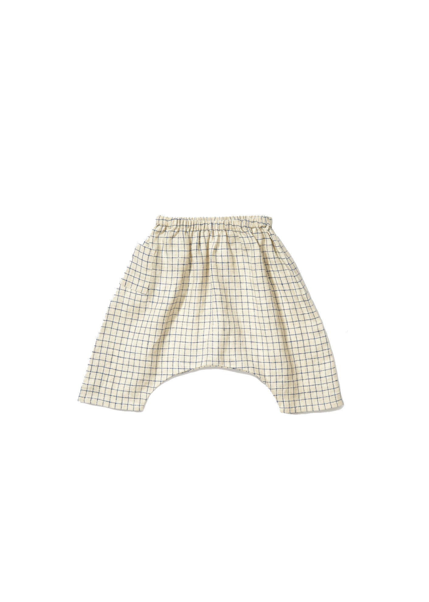 Baby Rustic Check Cotton Trousers