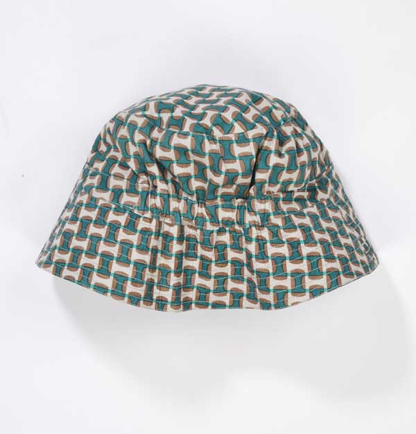 Baby Emerald Geo Cotton Hat