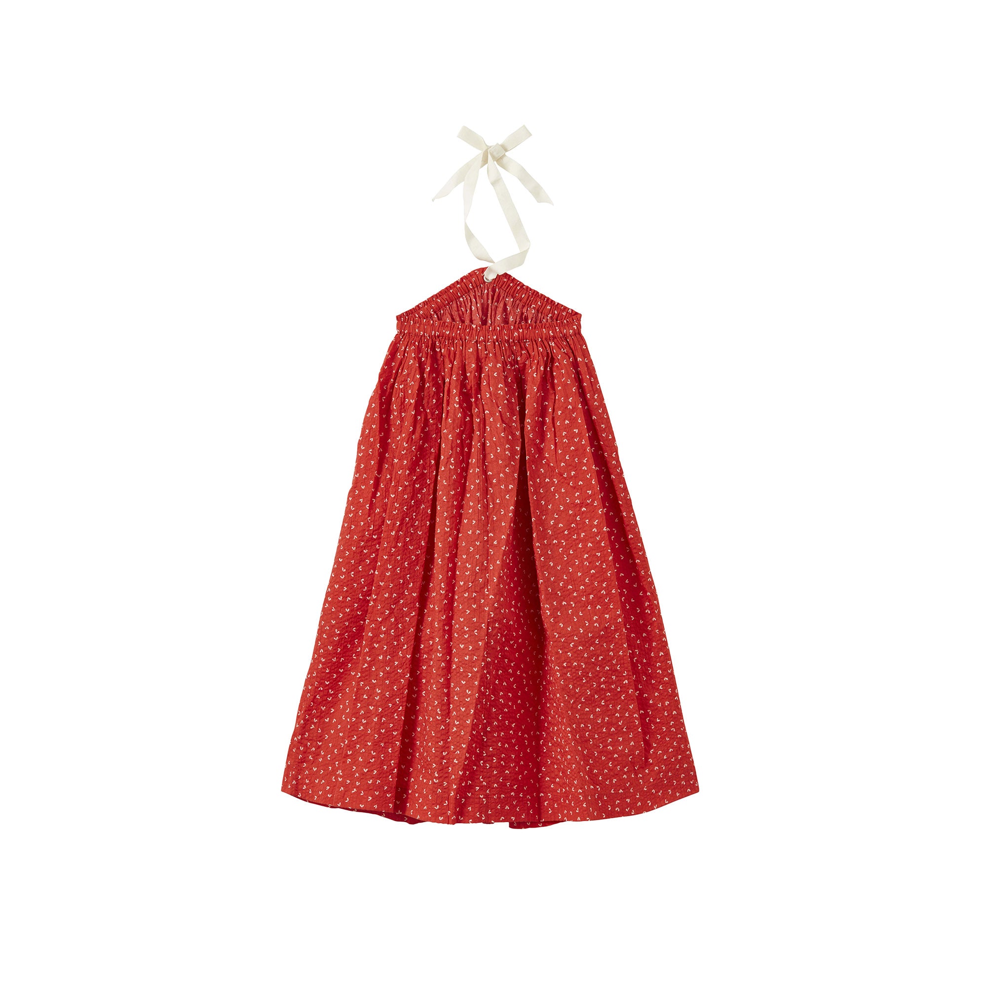 Girls Red Dots Cotton Dress