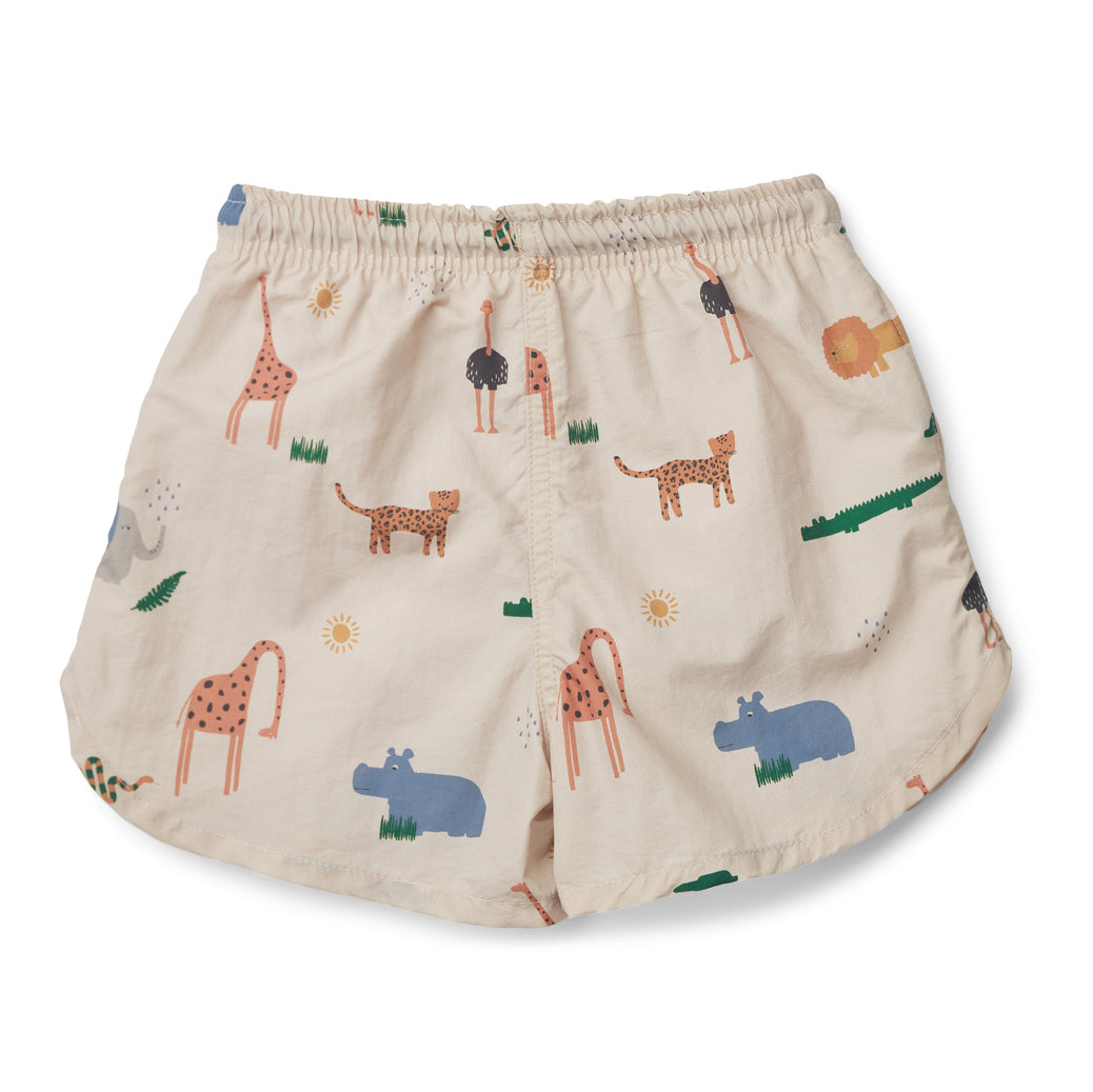 Baby Boys Sandy Printed Swim Shorts