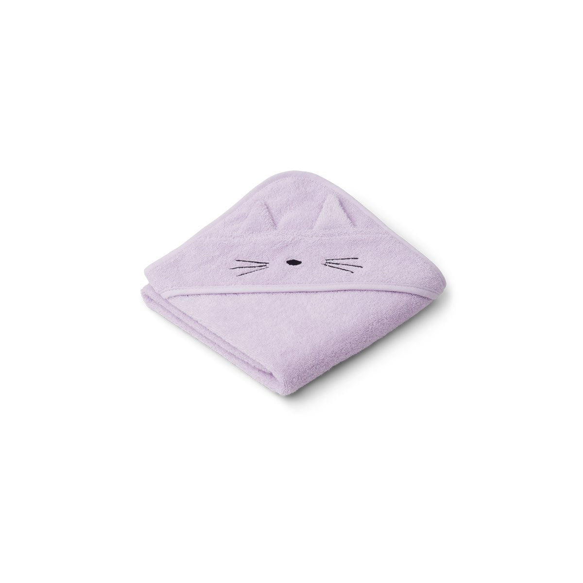 Boys & Girls Lavender Cat Towel