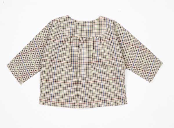 Baby Beige Grides Shirt
