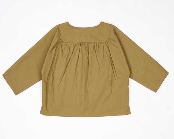 Baby Olive Cotton Shirt