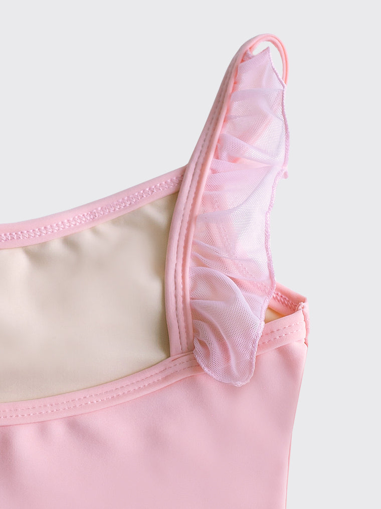 Girls Pink Ballet Onesies