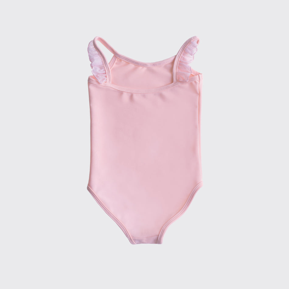 Girls Pink Ballet Onesies