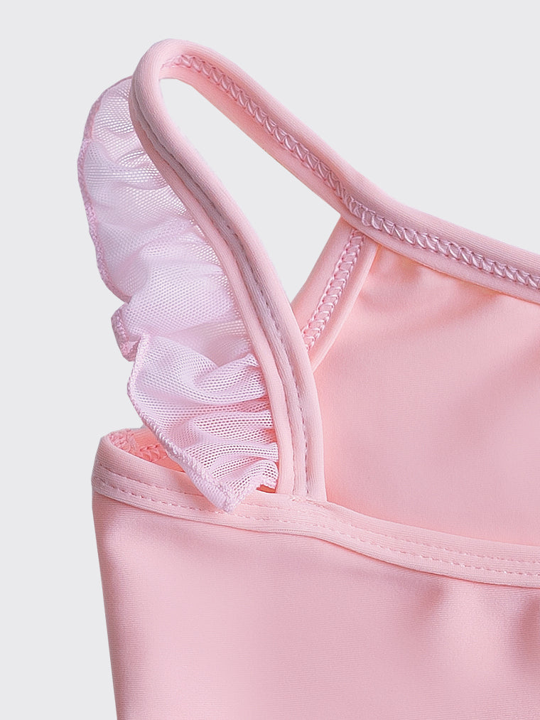 Girls Pink Ballet Onesies