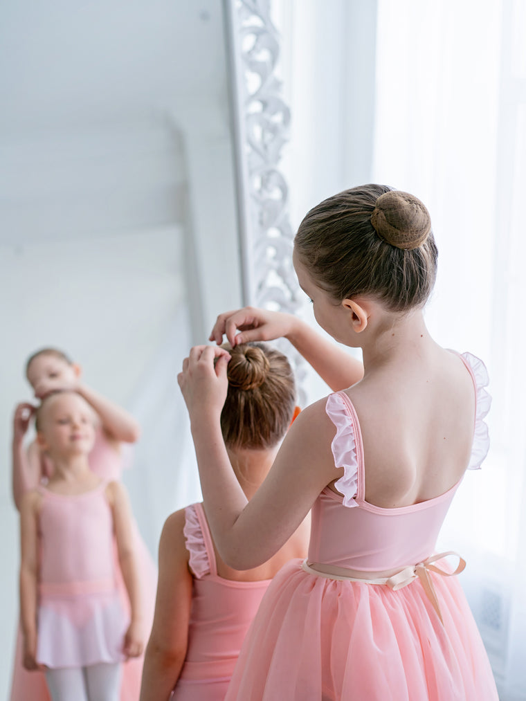 Girls Pink Ballet Onesies