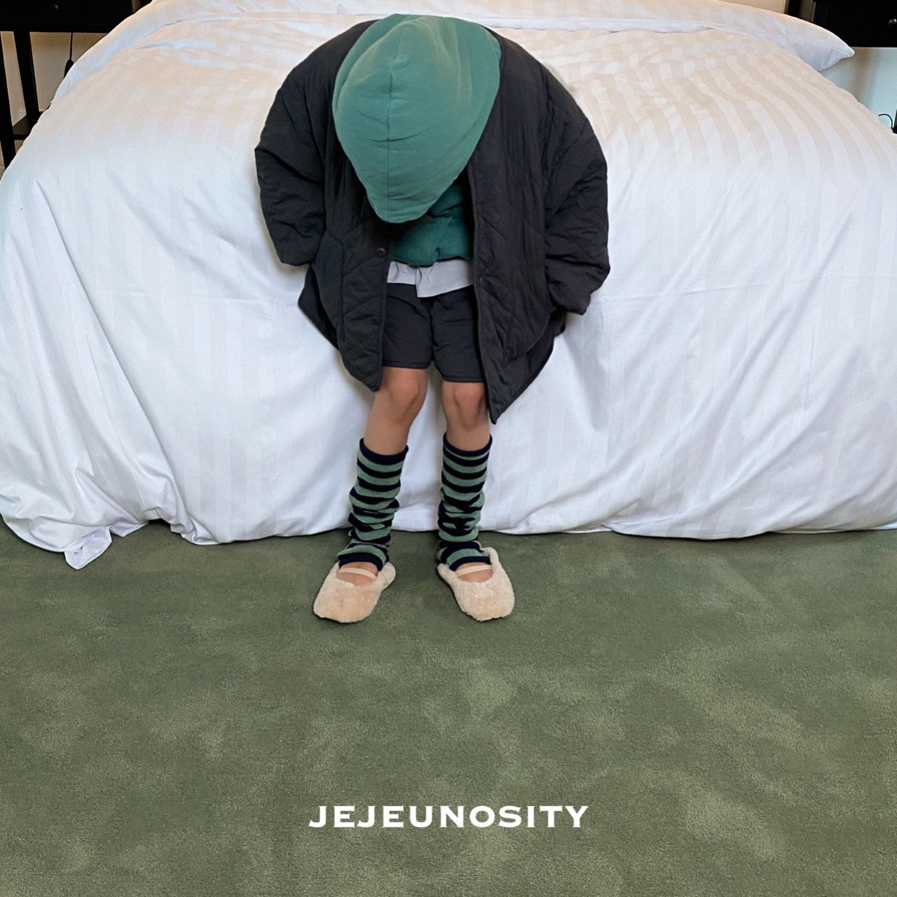 Boys & Girls Charcoal Cotton Shorts