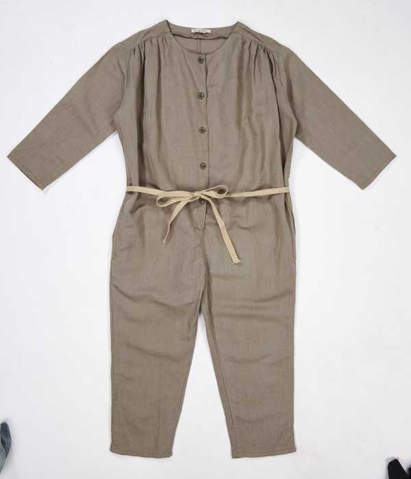 Boys & Girls Stone Grey Jumpsuit