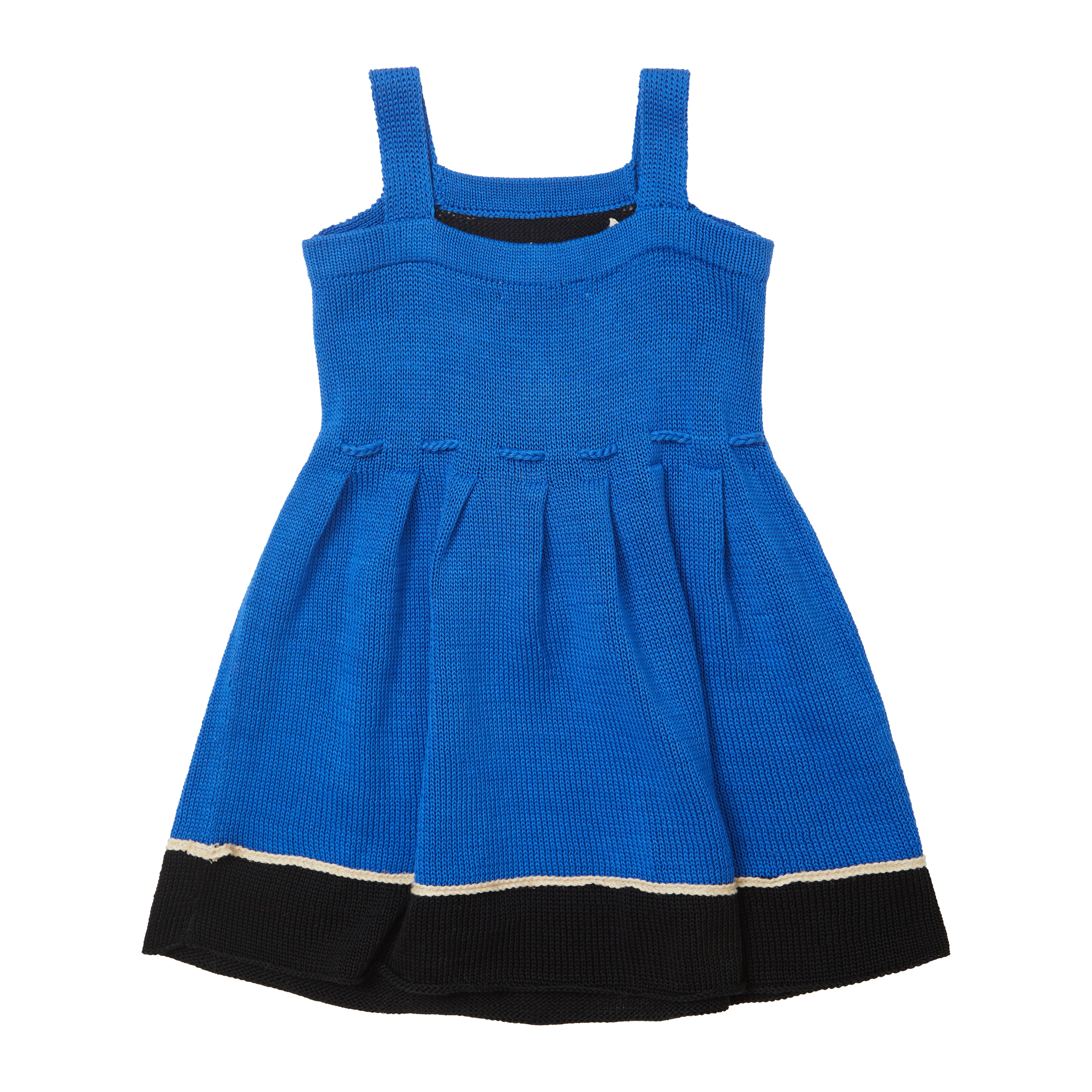 Girls Blue Cotton Dress
