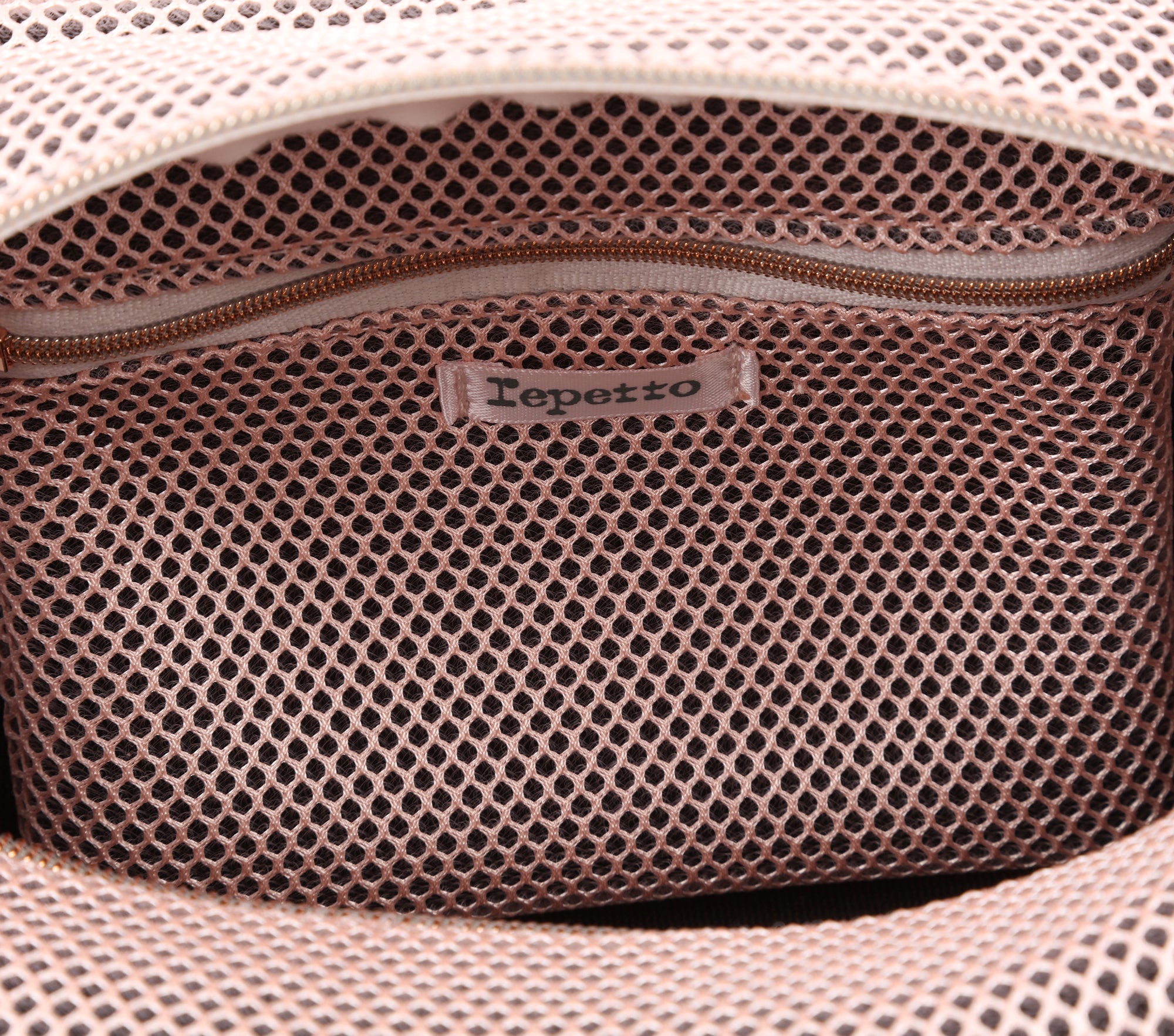 Girls Pink Mesh Duffle Bag