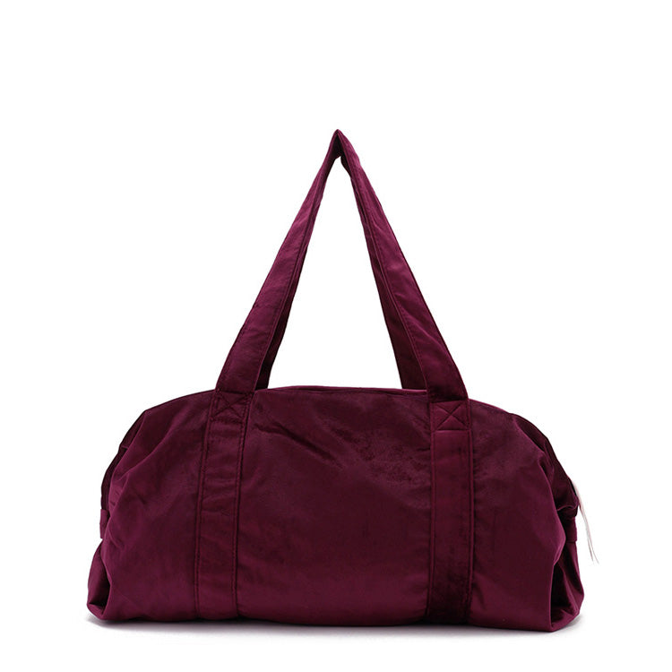 Girls Dark Red Logo Ballet Bag(L码）