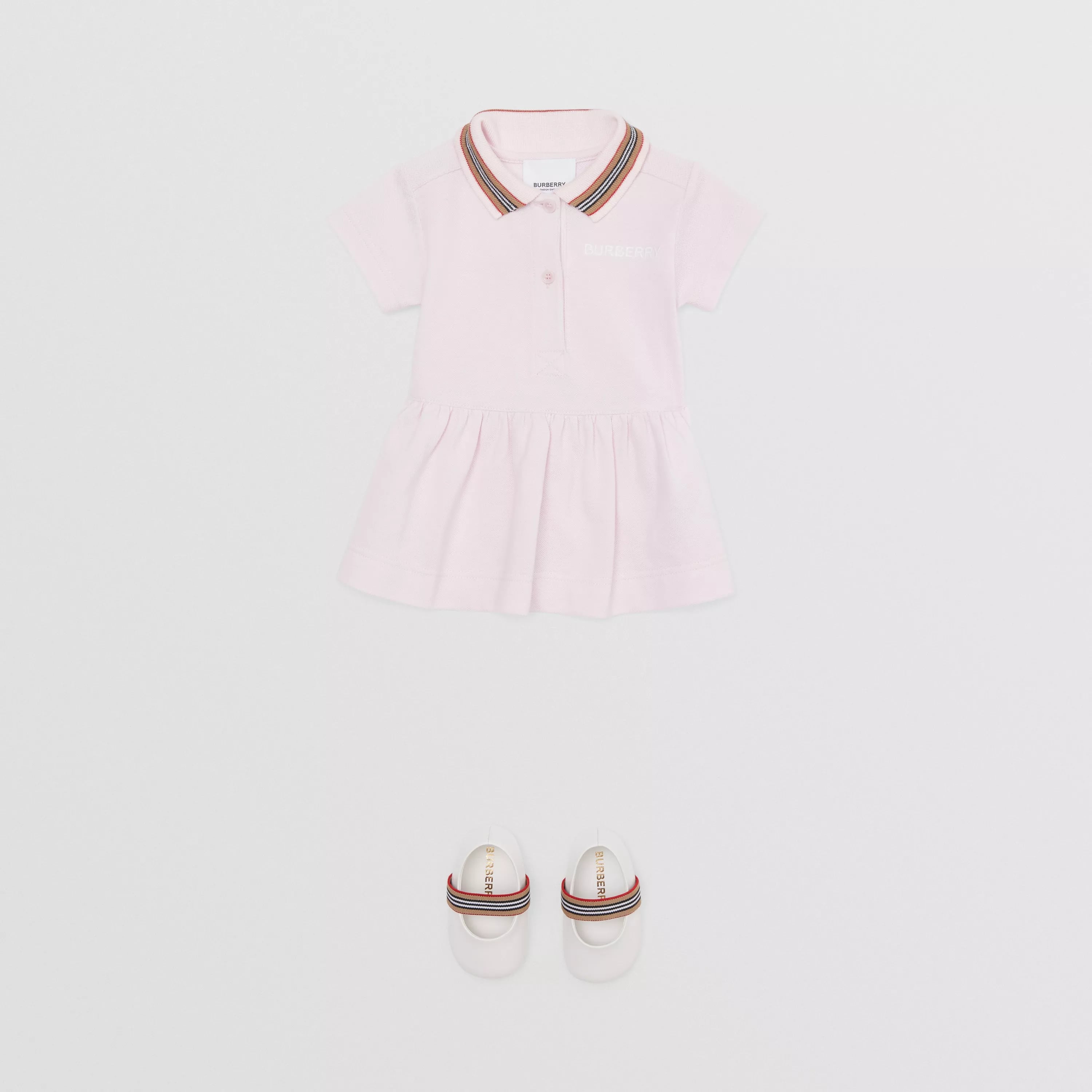 Baby Girls Pink Dress Set