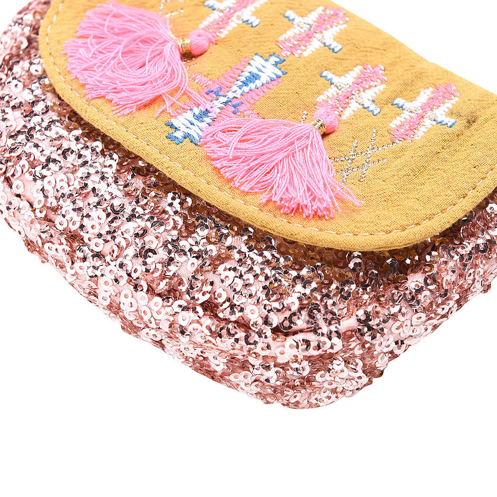 Girls Safran Tassel Trims 'Dika'Messenger Bags - CÉMAROSE | Children's Fashion Store - 10