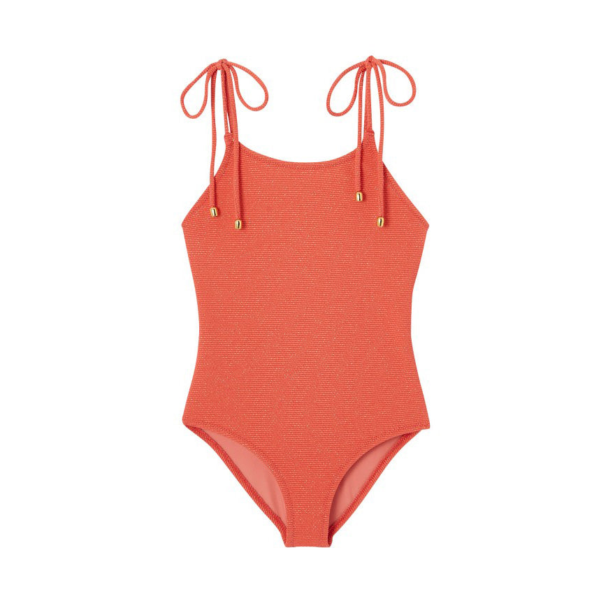 Girls Coral Swimsuit