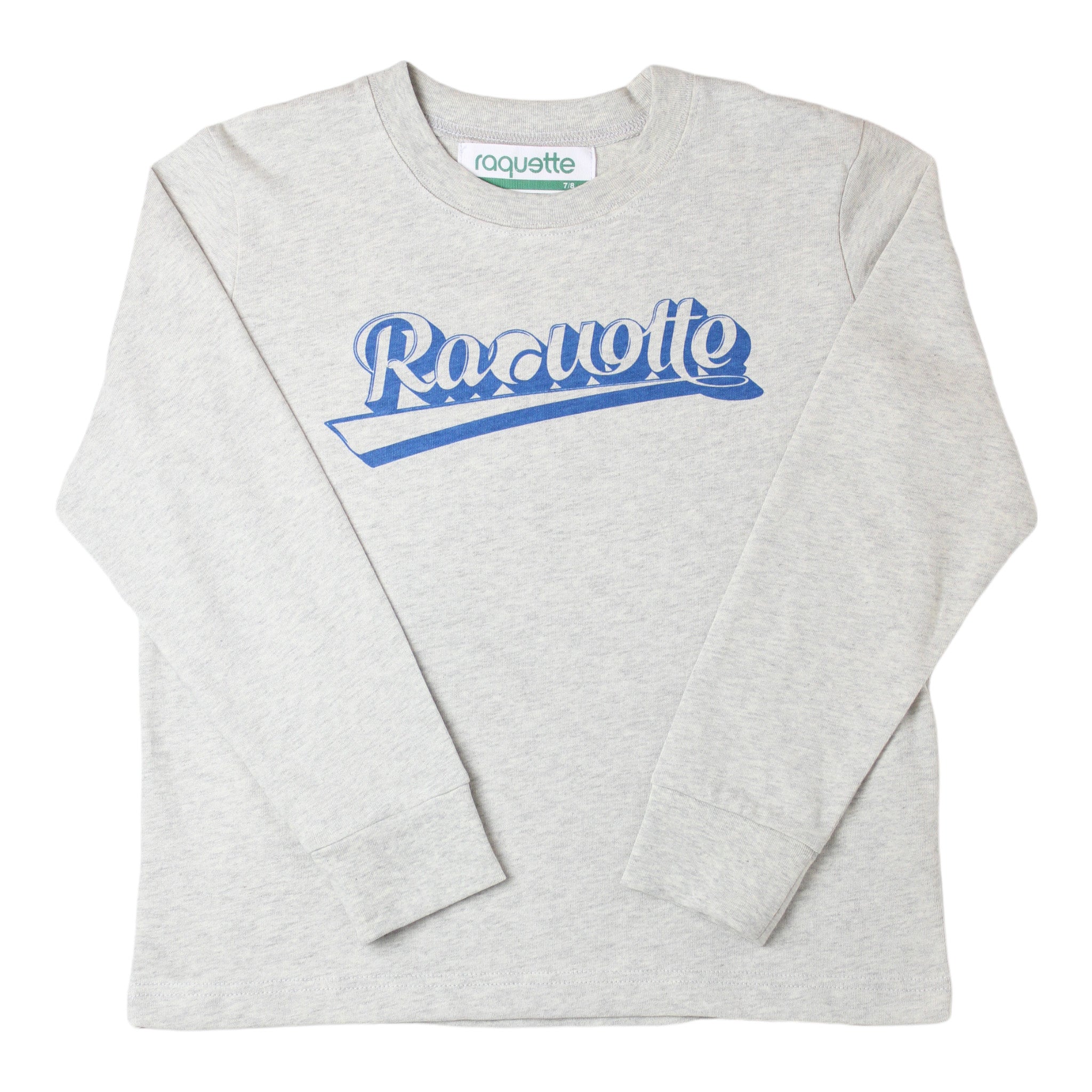 Boys & Girls Grey Logo Cotton T-Shirt