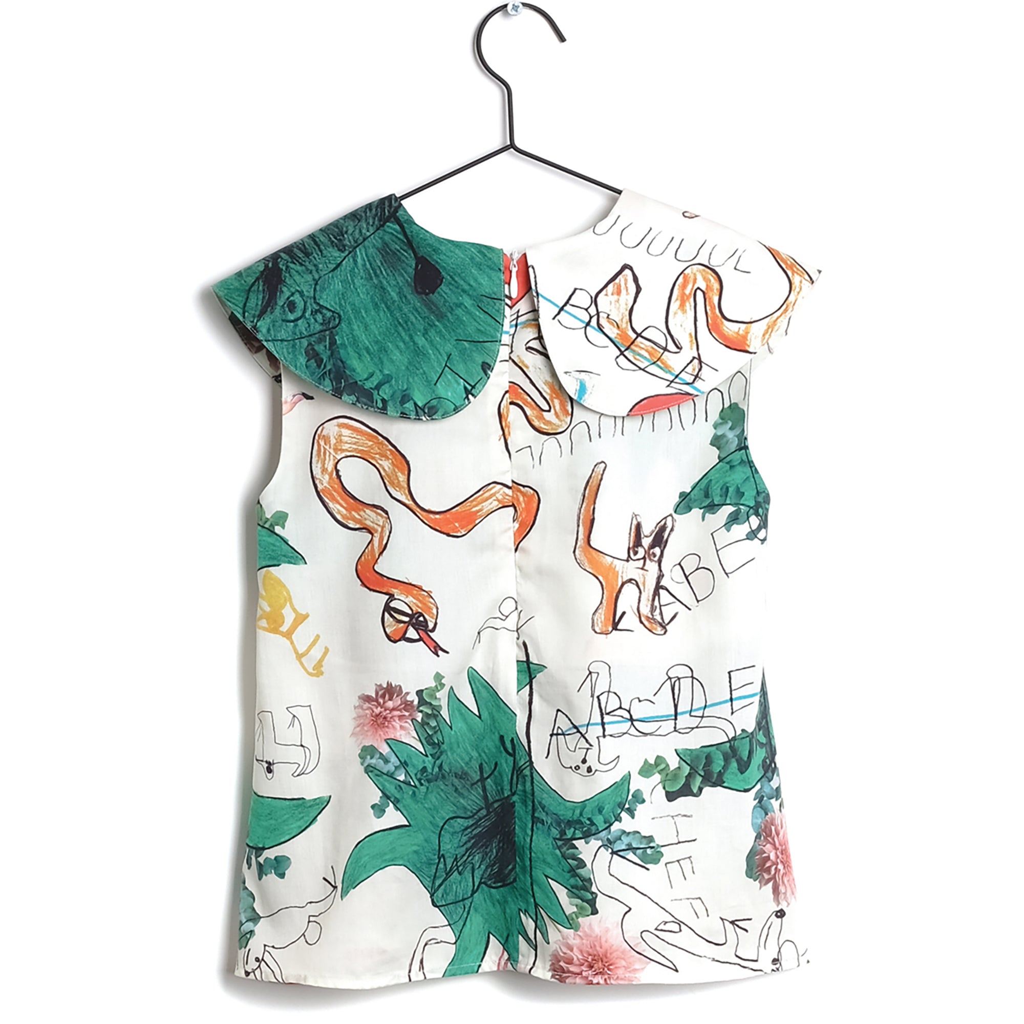 Girls Printed Cotton Shirt