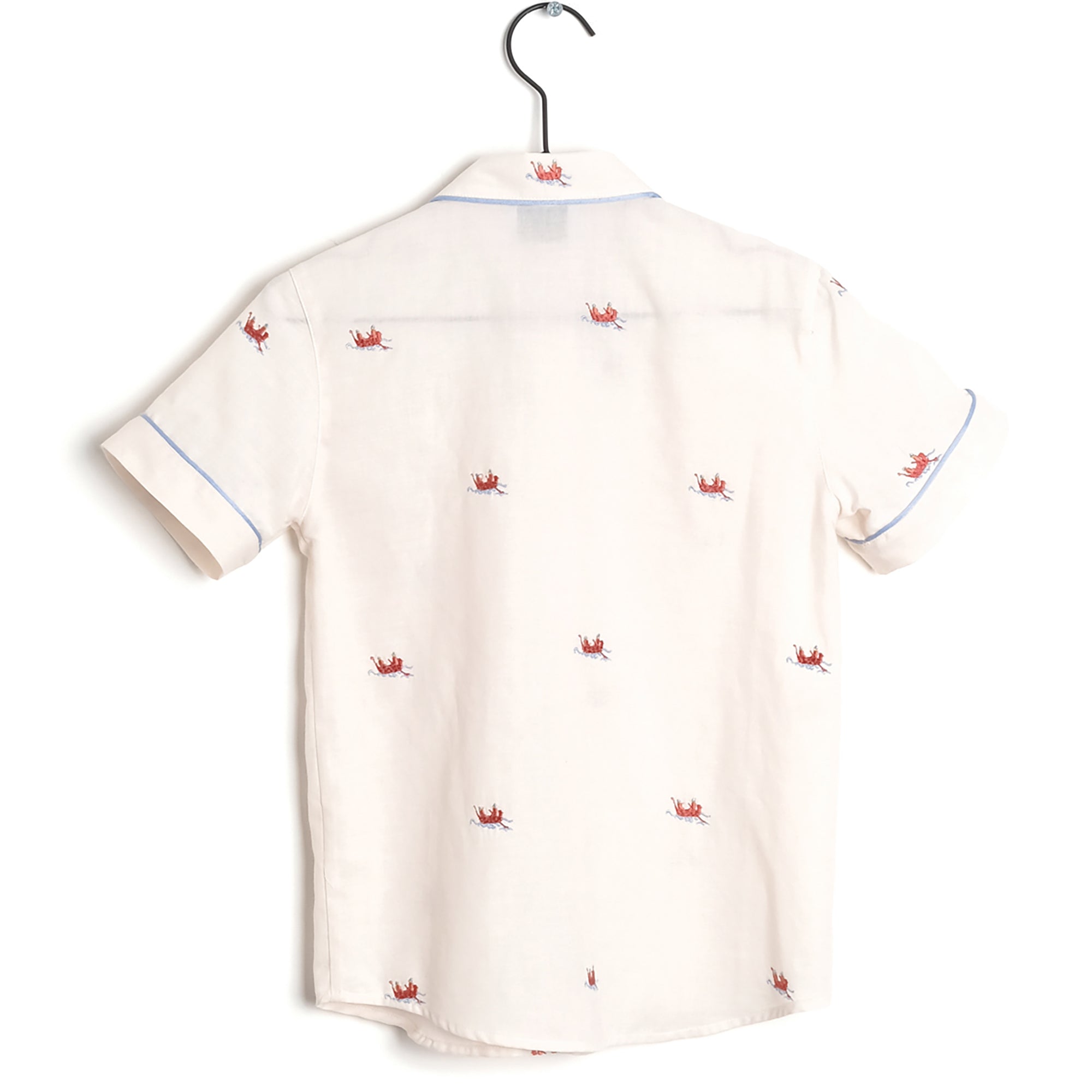 Girls Light Pink Cotton Shirt