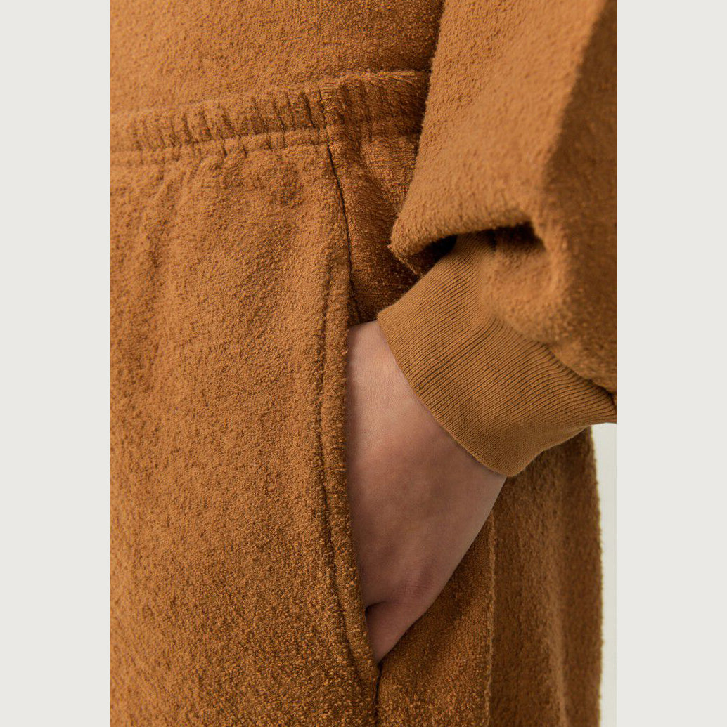 Girls Camel Cotton Trousers