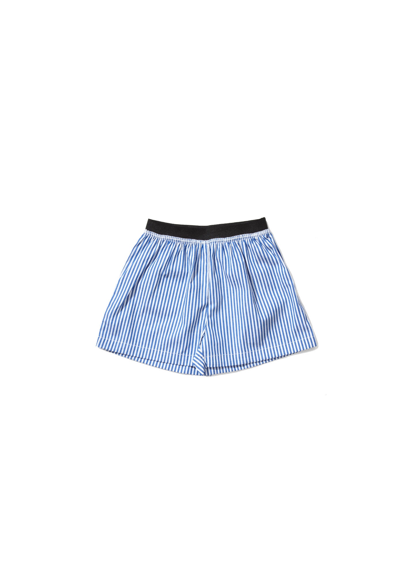 Baby Blue Striped Shorts