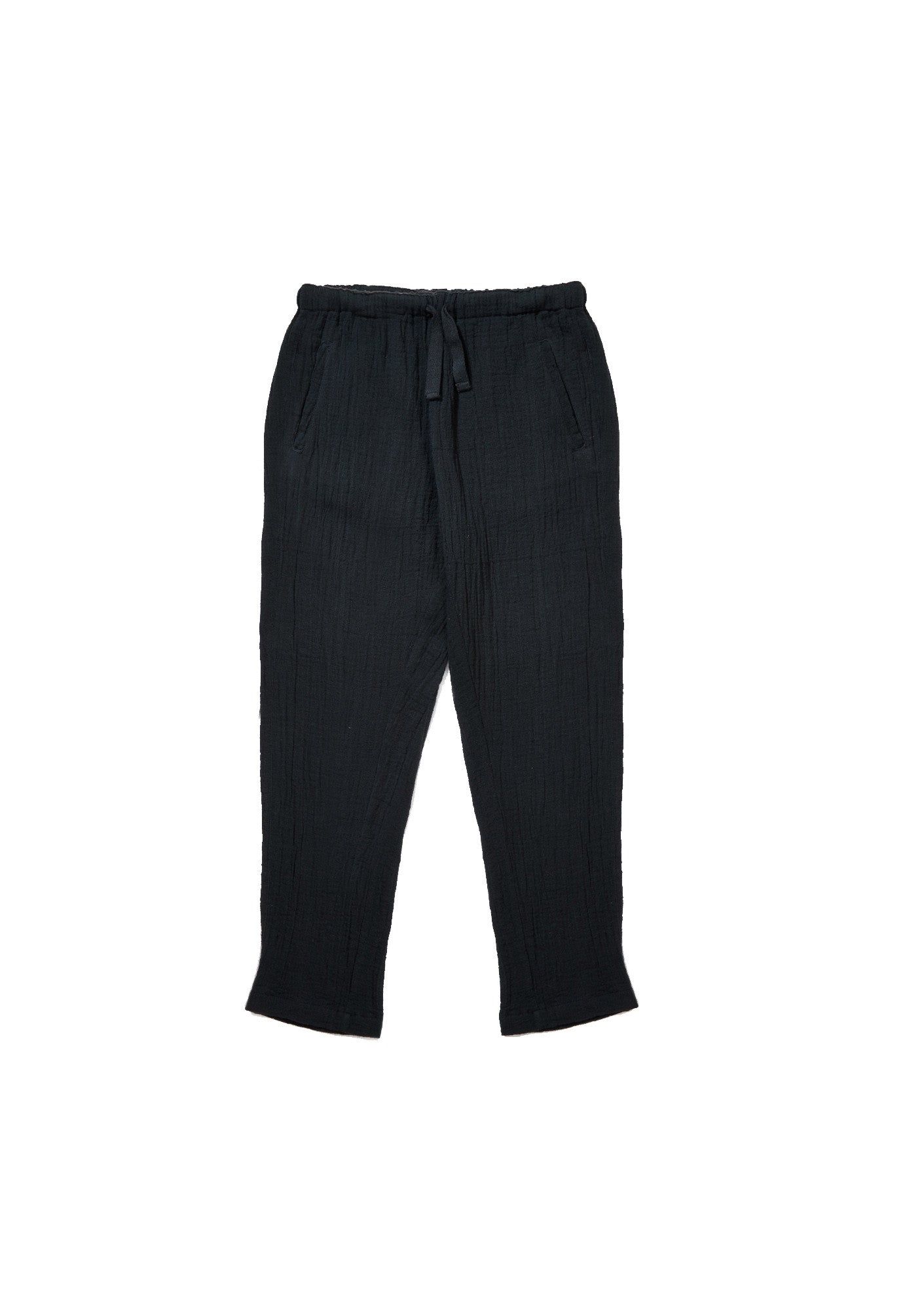 Boys  Black Cotton Trousers