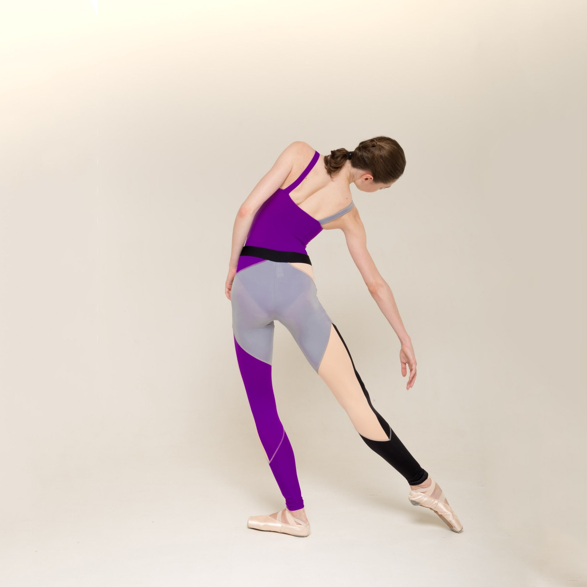 Girls Violet Ballet Onesies