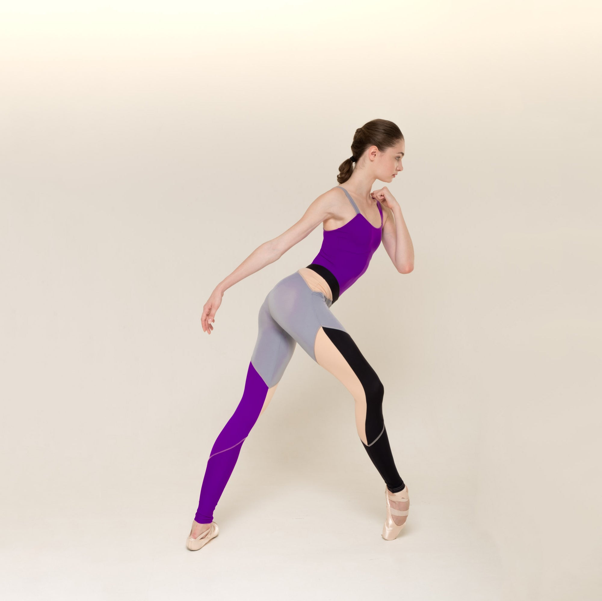 Girls Violet Ballet Onesies