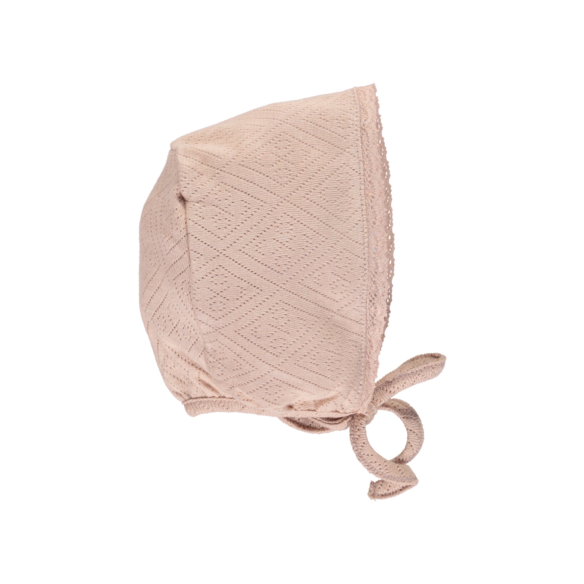 Baby Girls Pink Cotton Hat