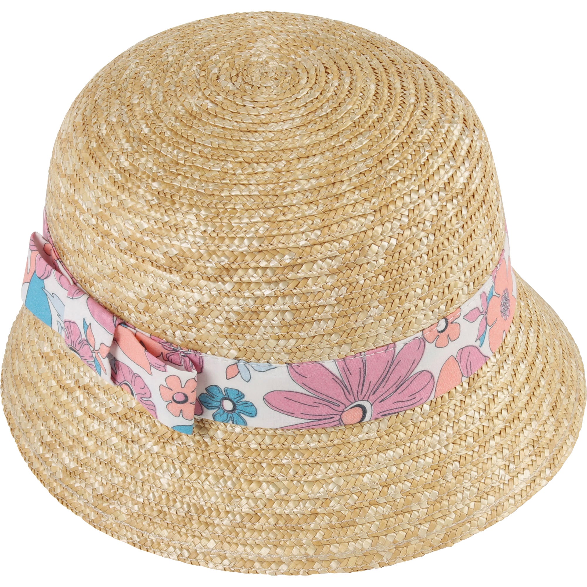 Girls Straw Sun Hat