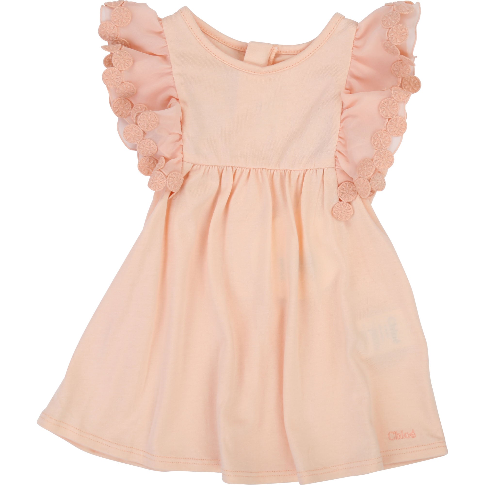 Baby Girls Peach Dress