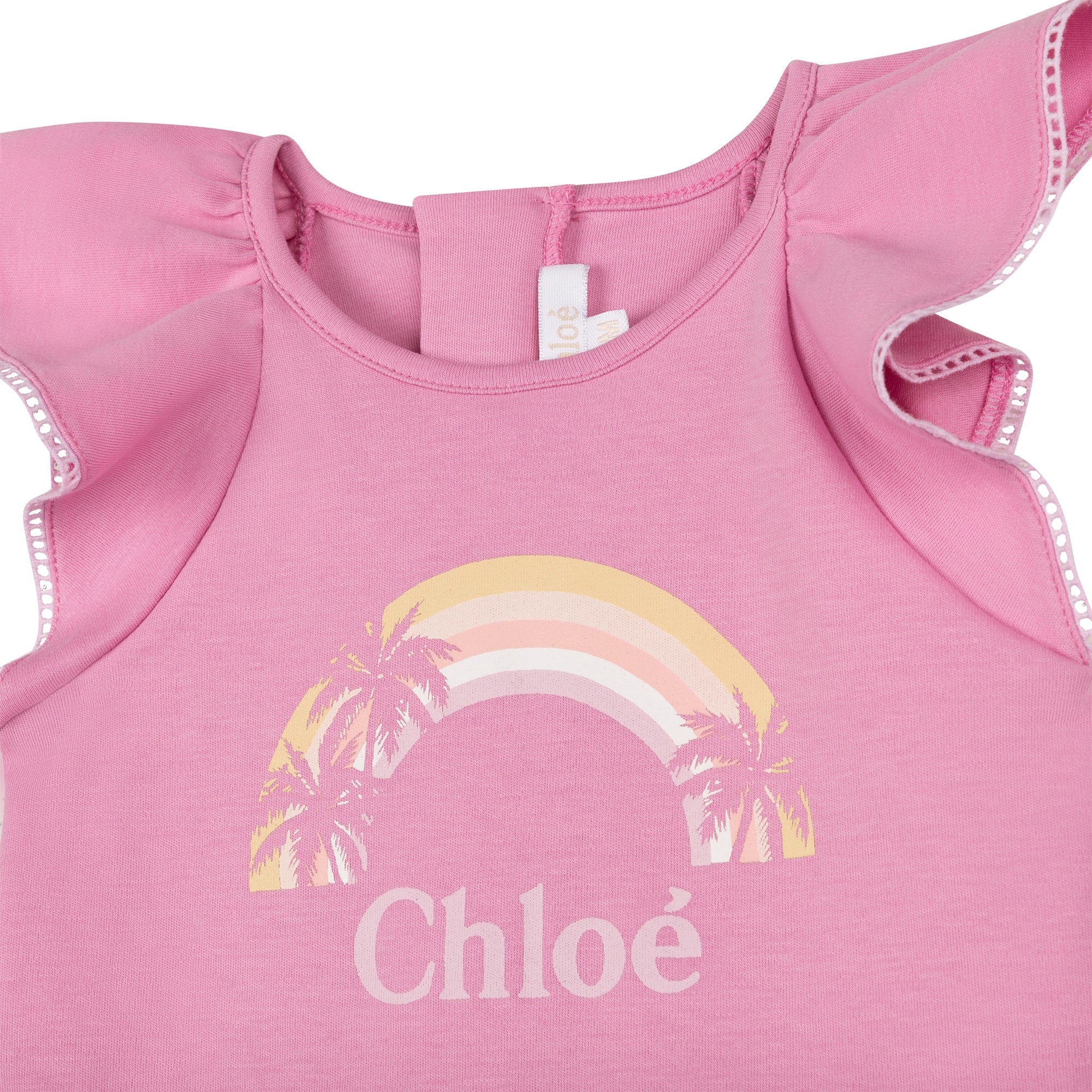 Baby Girls Pink Cotton Dress