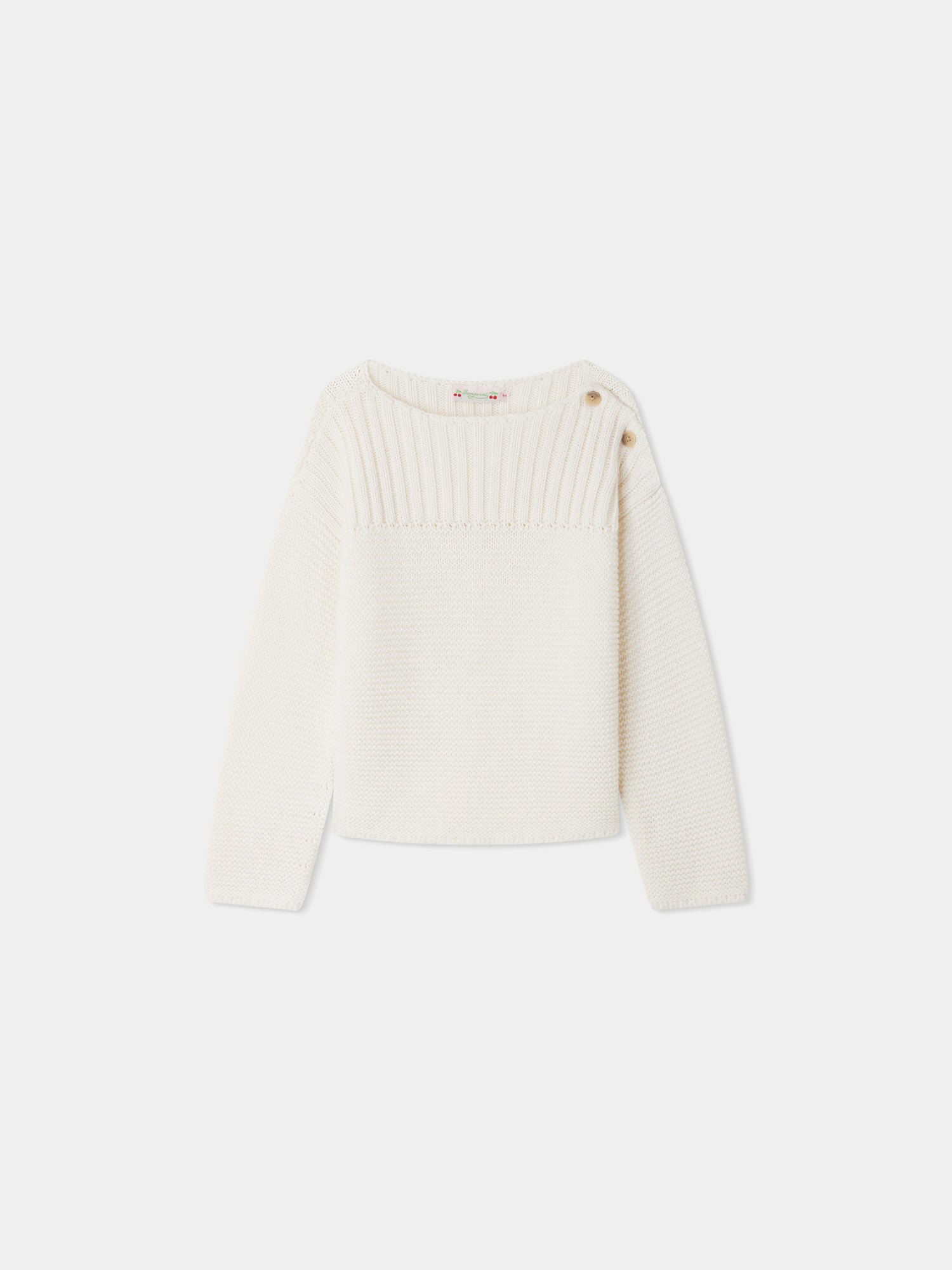 Girls White Sweater