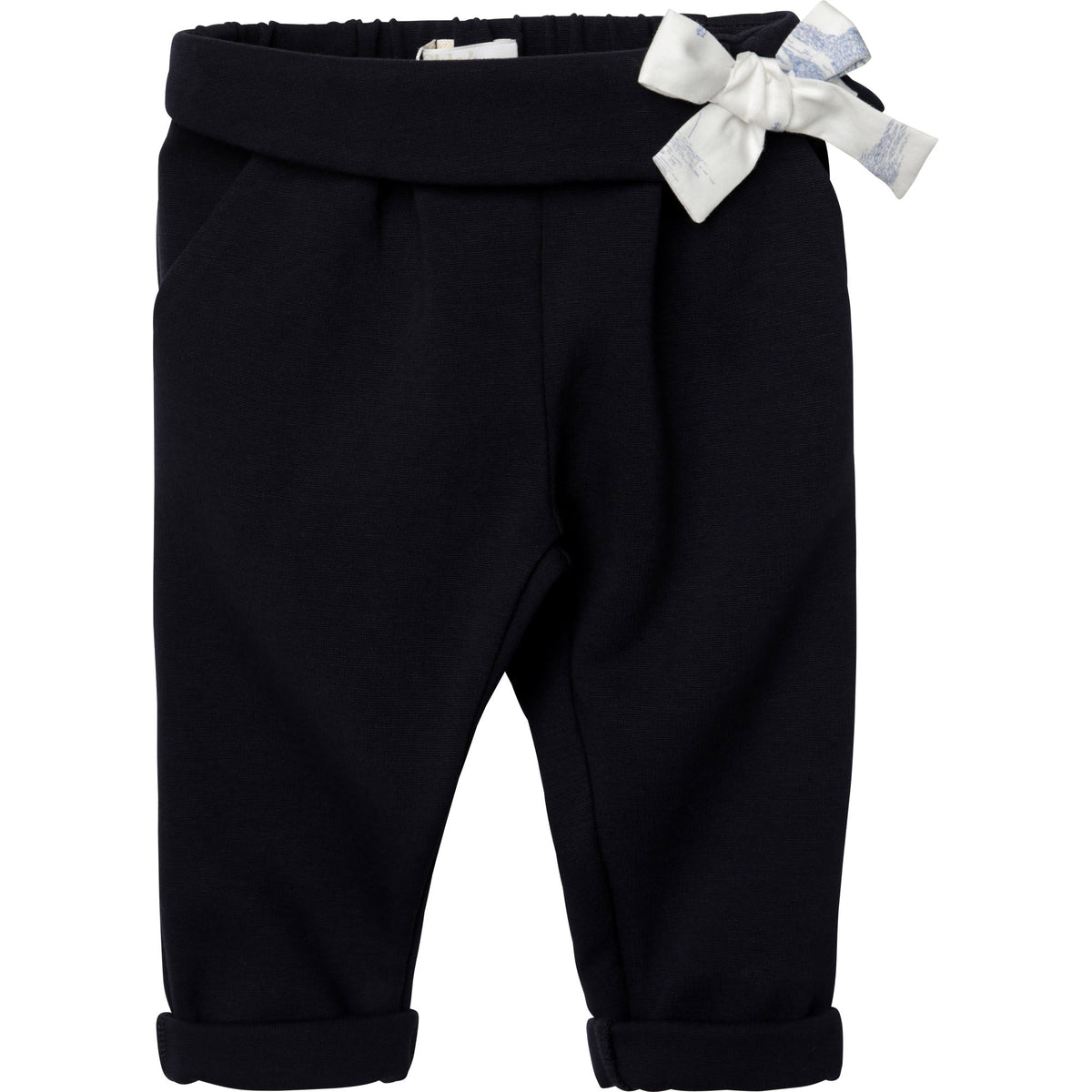 Pantalon bleu pour bébés filles