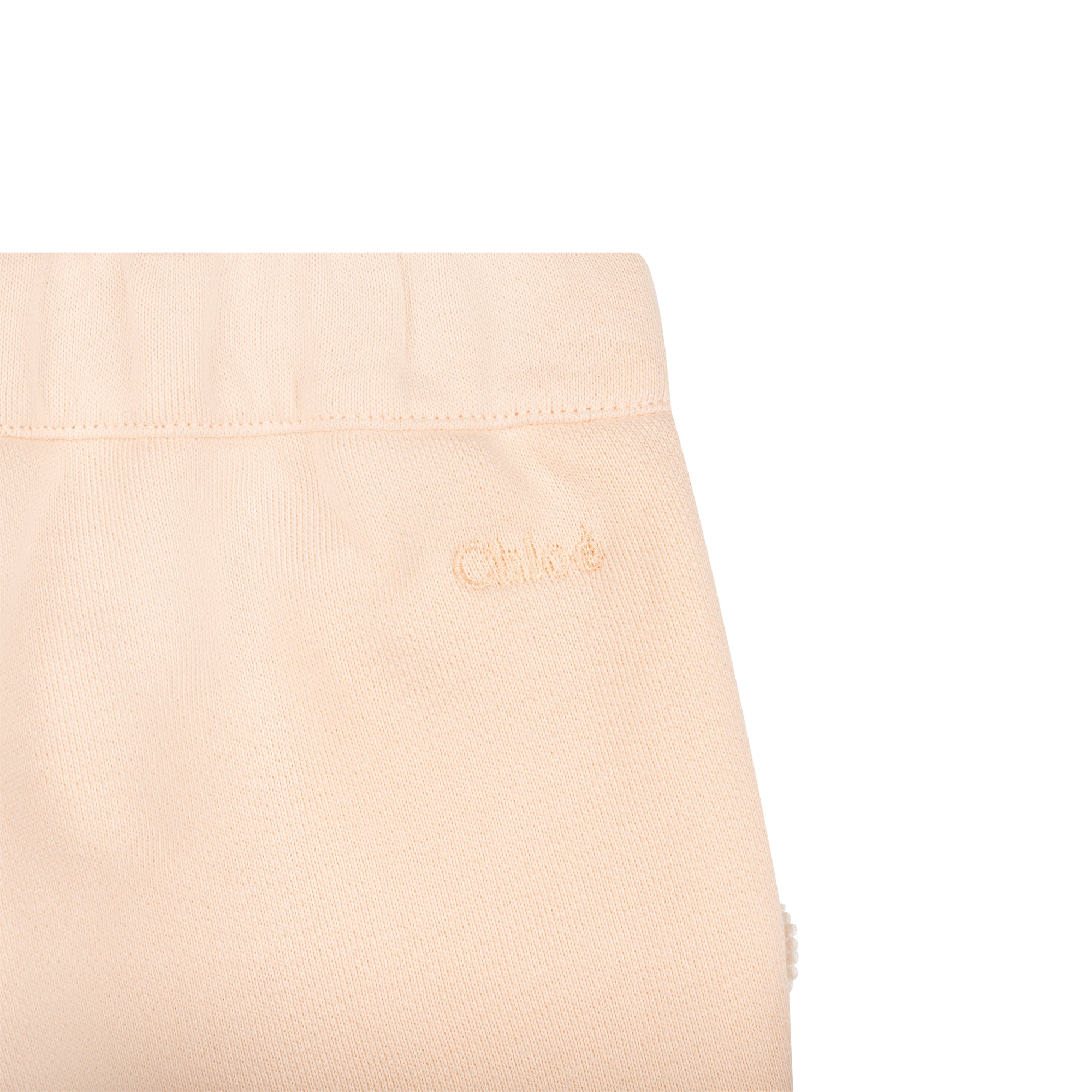 Baby Girls Pink Cotton Trousers