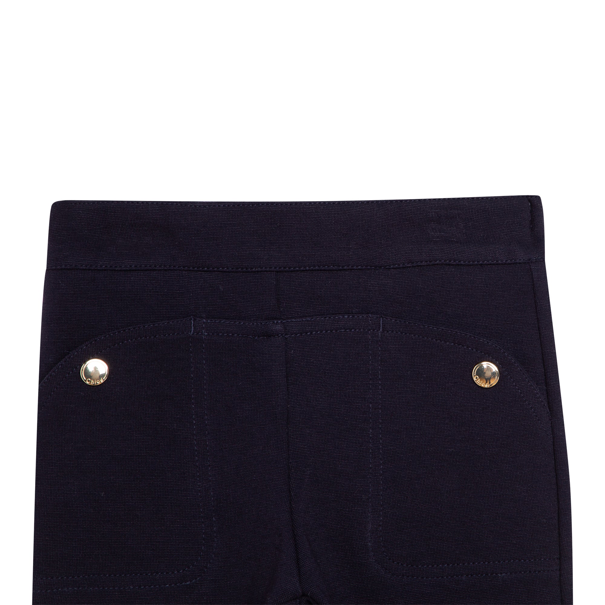 Baby Girls Navy Trousers
