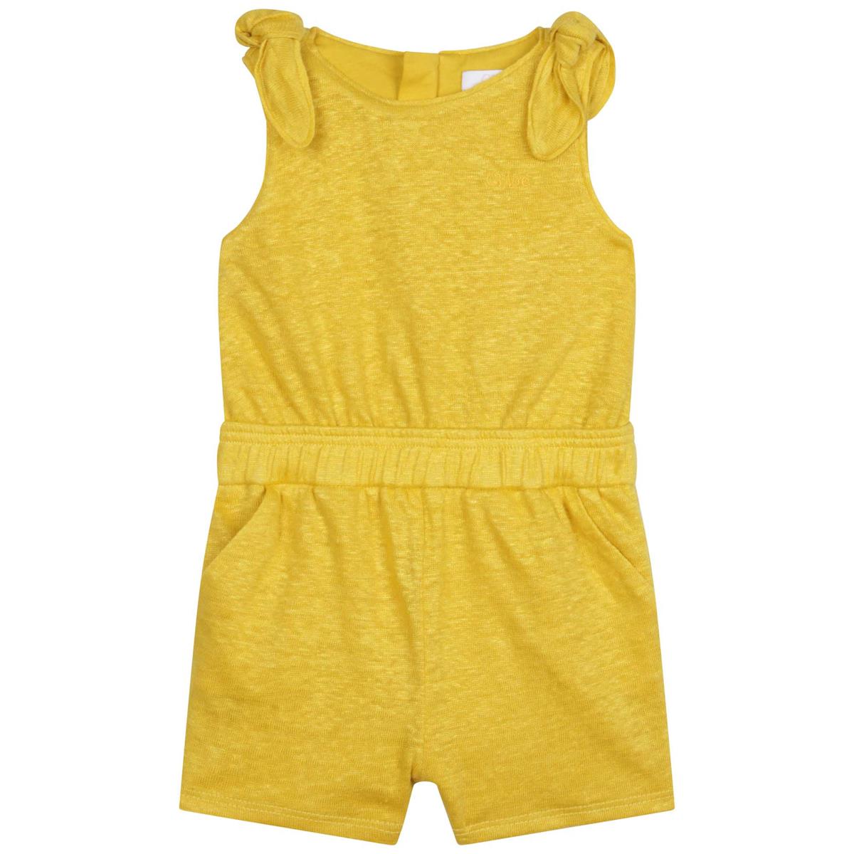 Baby Boys & Girls Yellow Babysuit