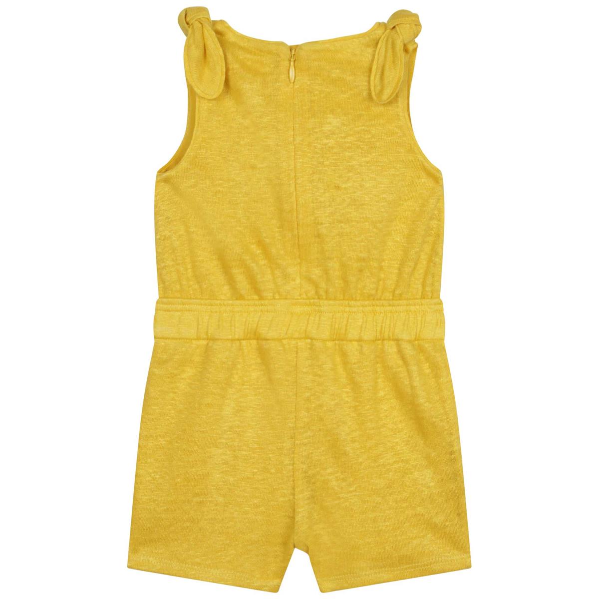 Baby Boys & Girls Yellow Babysuit