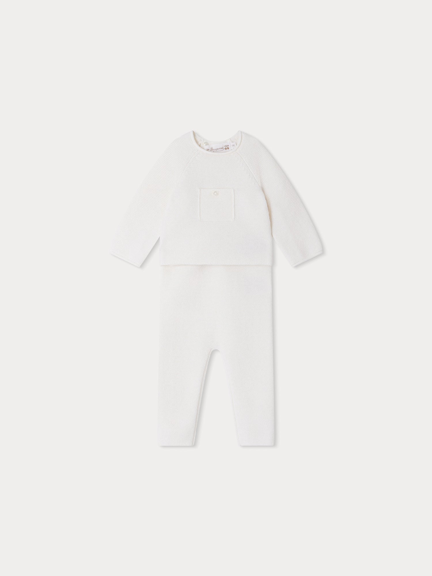 Baby Boys & Girls White Cotton Set