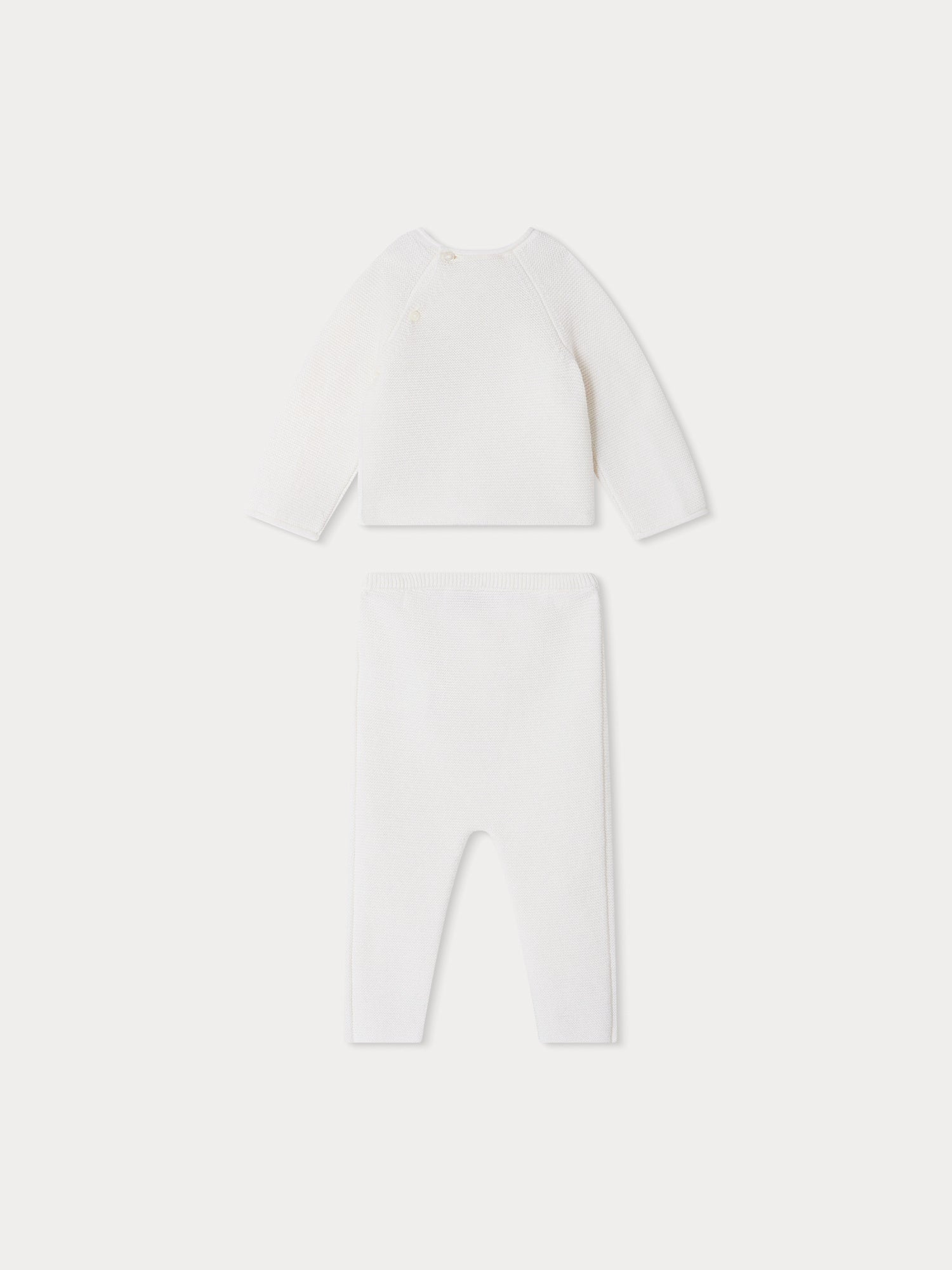 Baby Boys & Girls White Cotton Set