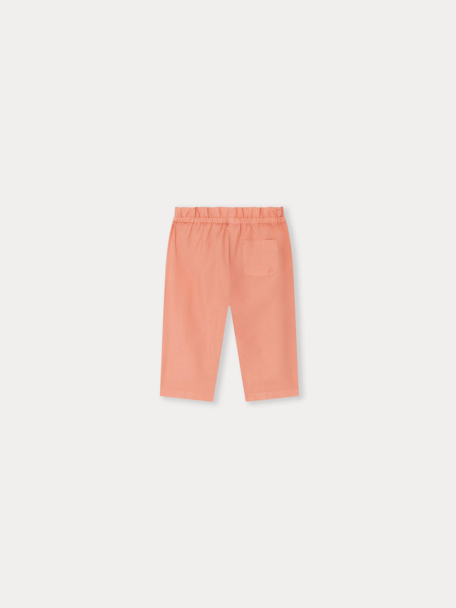 Baby Boys & Girls Pink Cotton Trousers