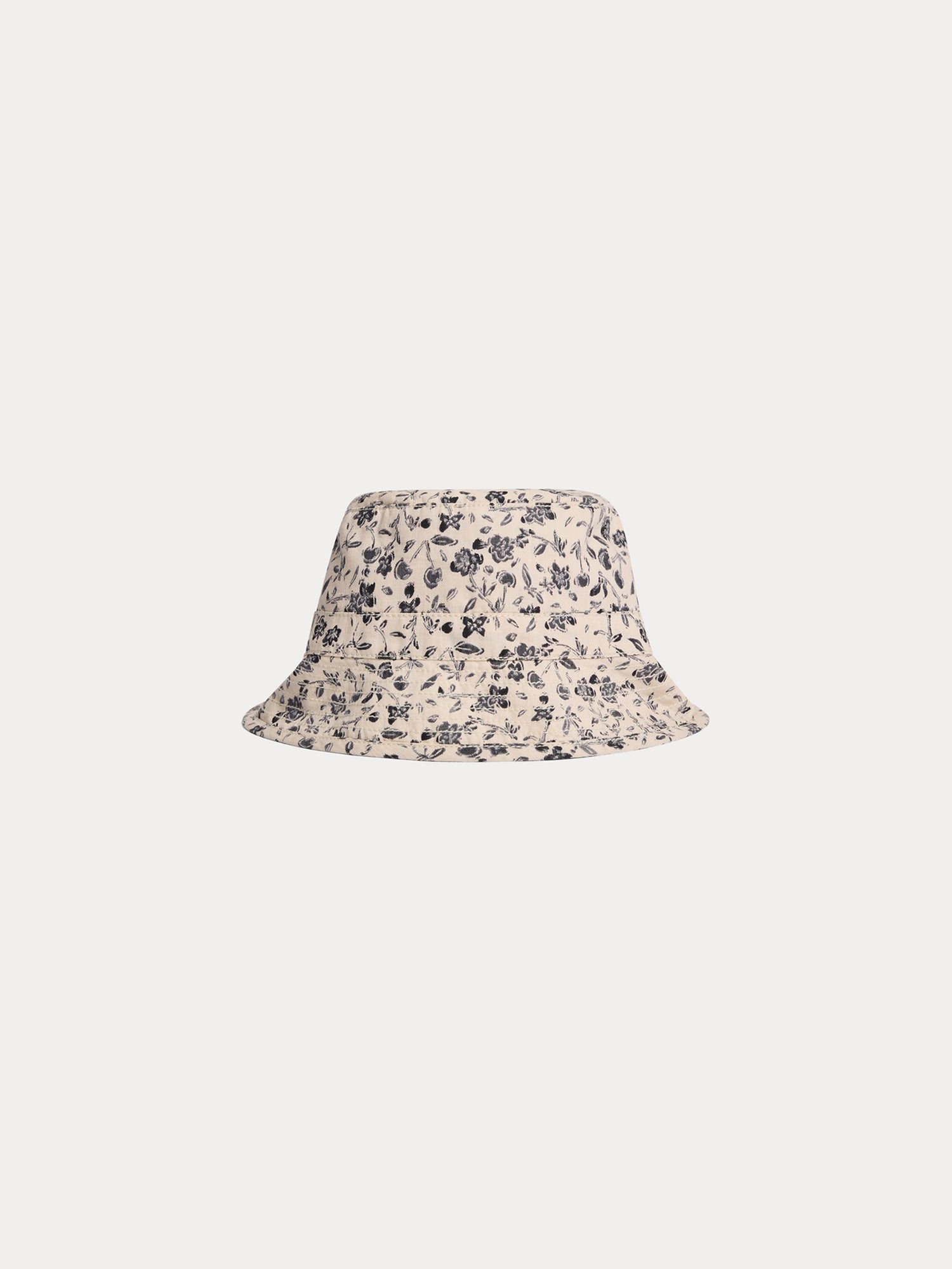 Baby Boys & Girls Grey Floral Bucket Hat