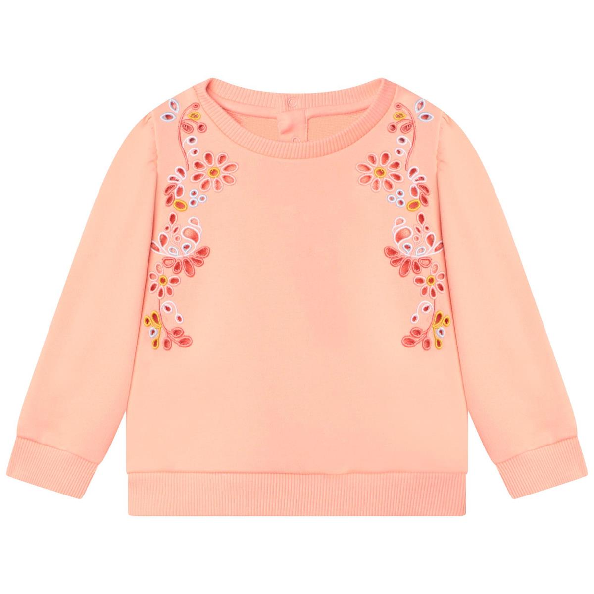 Baby Girls Pink Sweatshirt